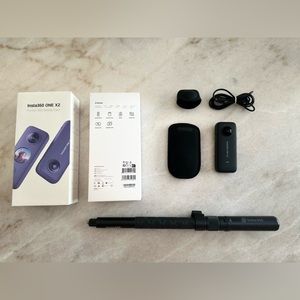 Insta360 ONE X2 360 Degree Waterproof Action Camera.